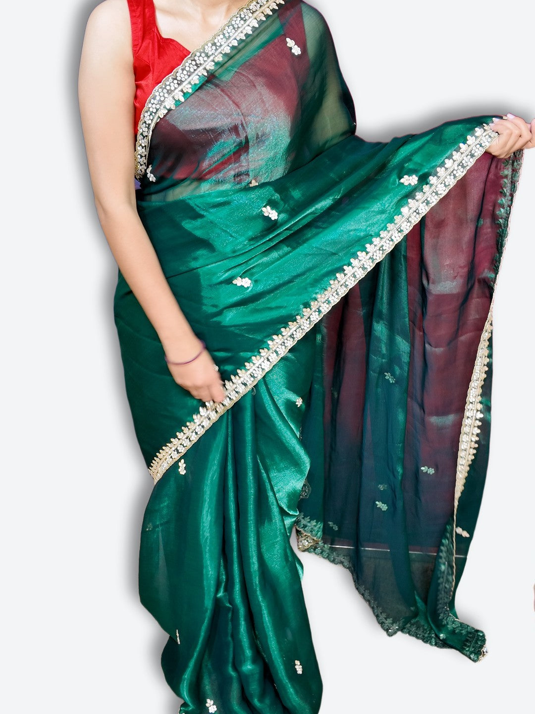 Emerald Regal Timeless Elegance Saree