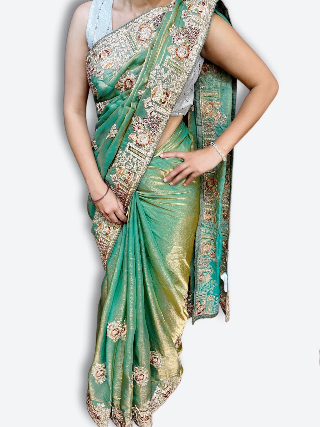 Jade Regal Opulent Heritage Saree