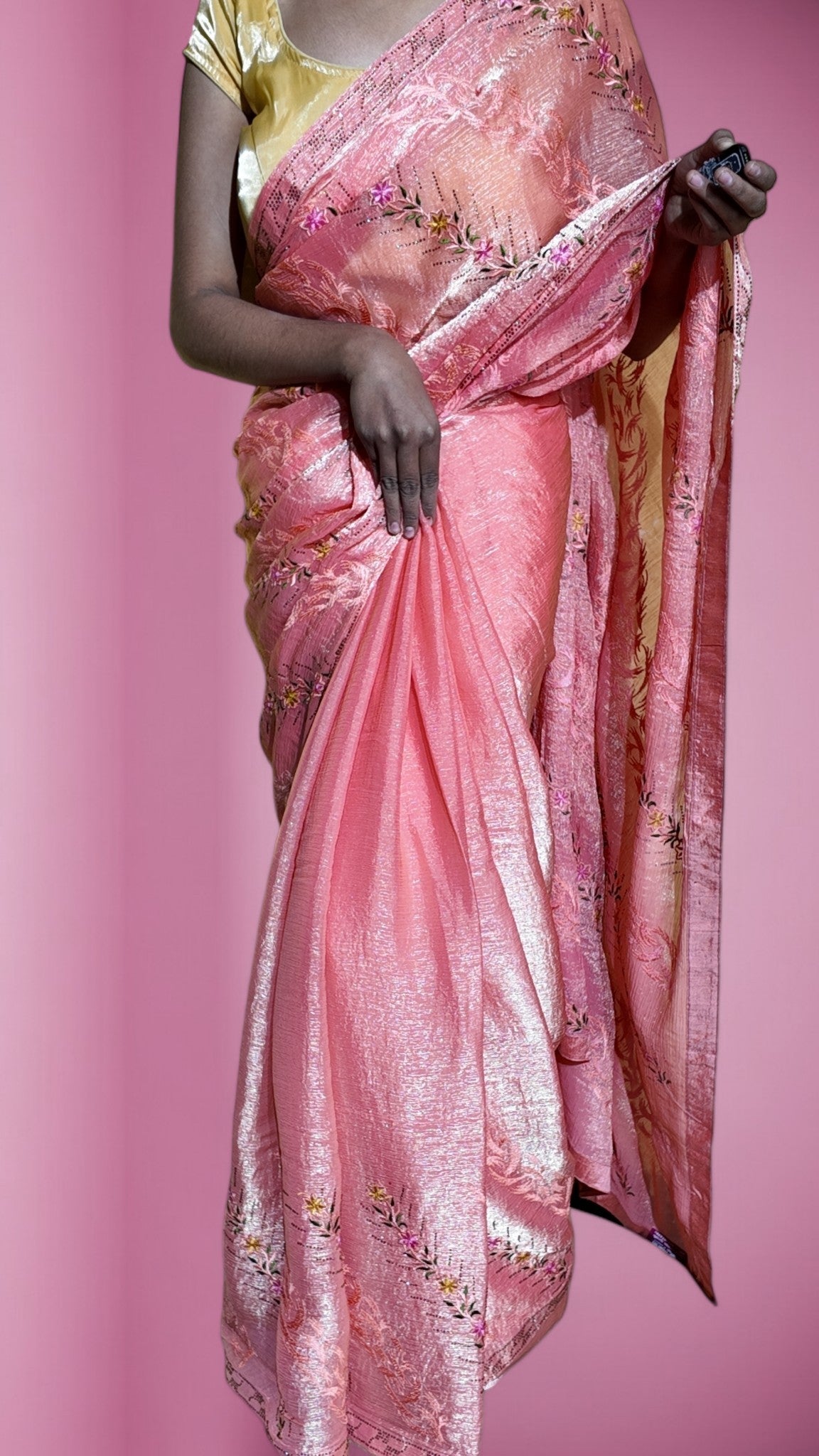 Blush Ethereal Graceful Heritage Saree