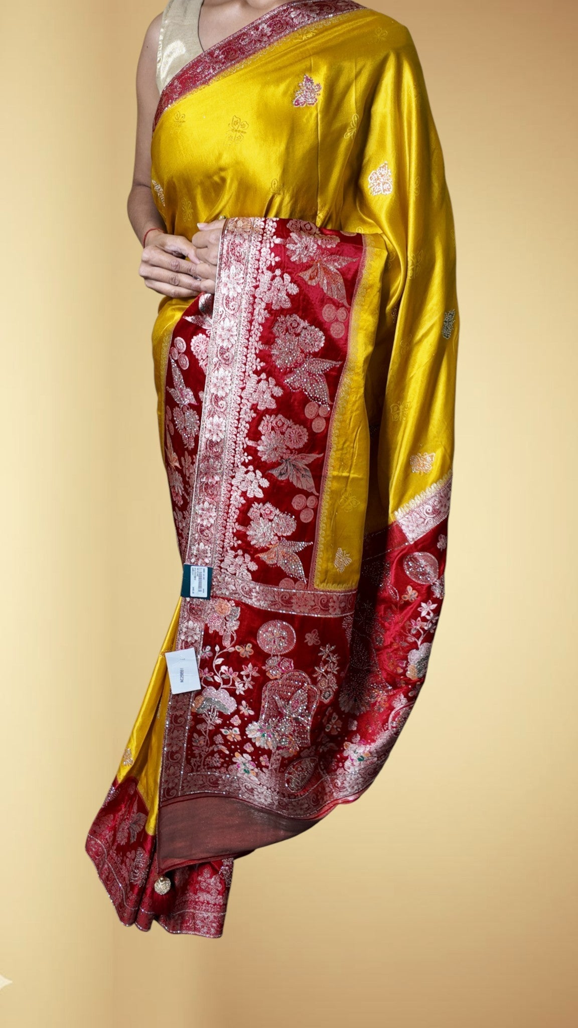 Saffron Regal Heritage Luxe Saree