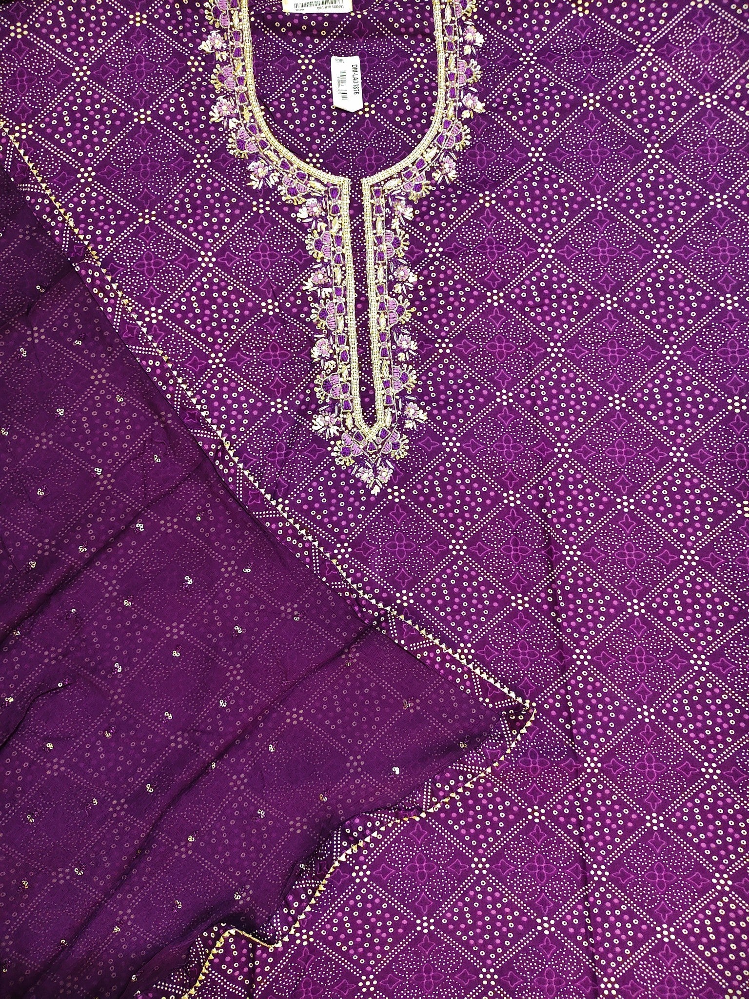 Amethyst Regal Exquisite Glamour Suit