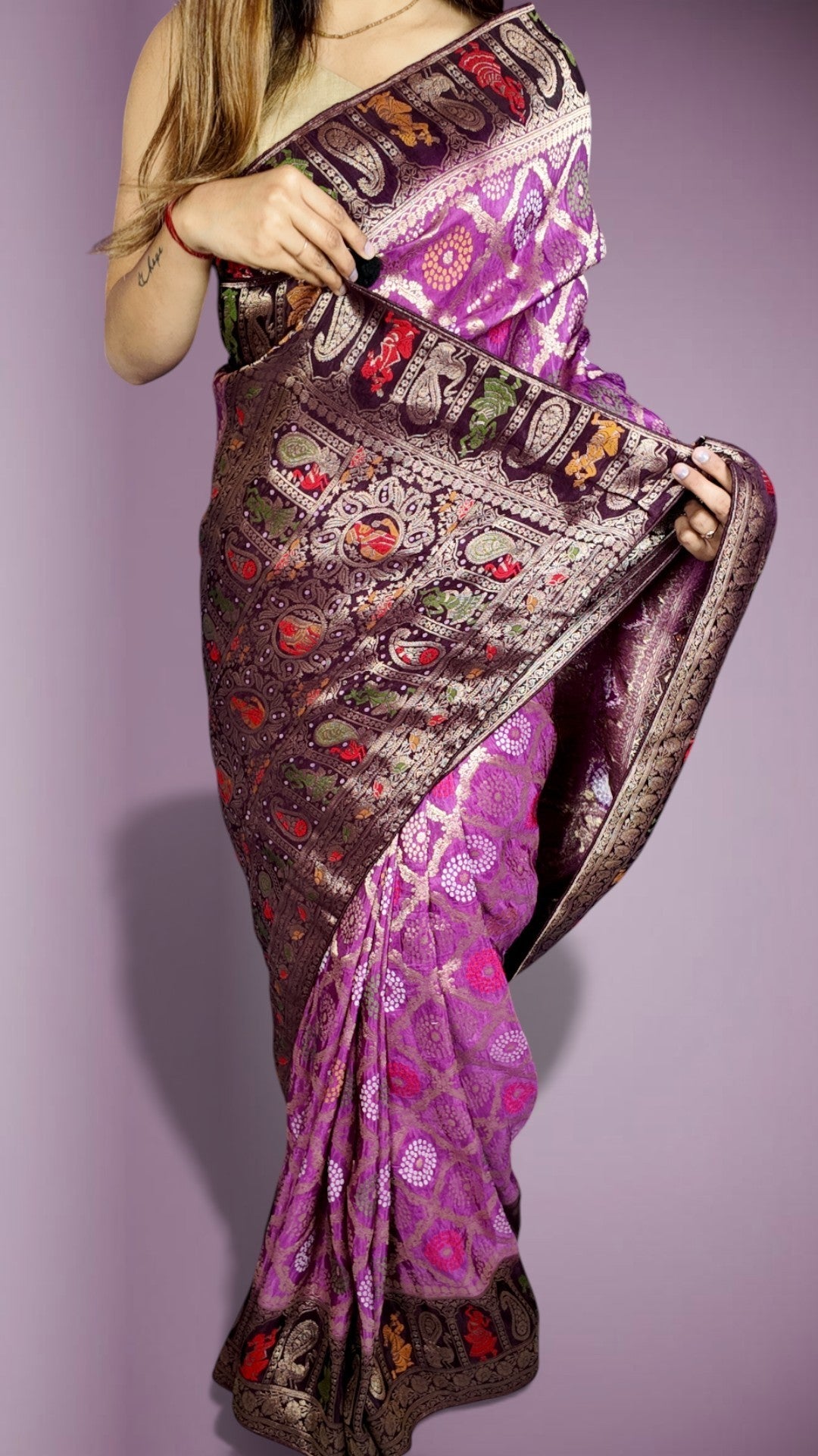 Orchid Regal Heritage Luxe Saree