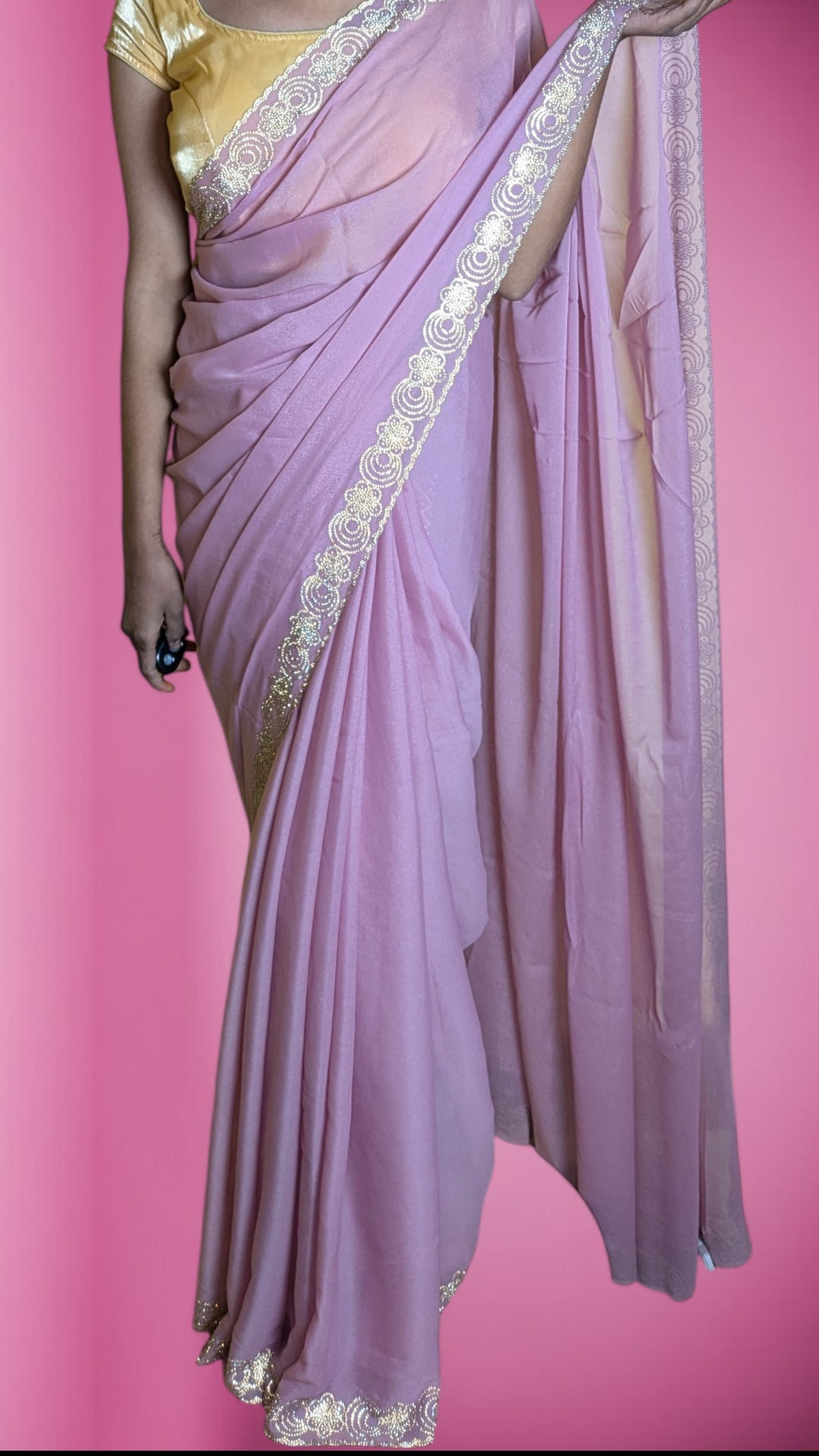 Orchid Ethereal Regal Elegance Saree