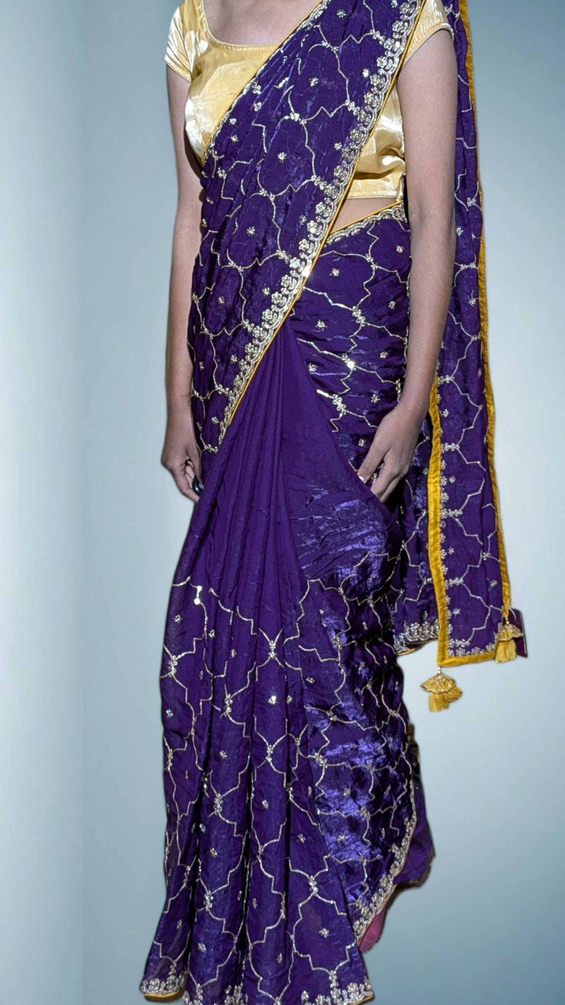 Amethyst Regal Exquisite Heritage Saree