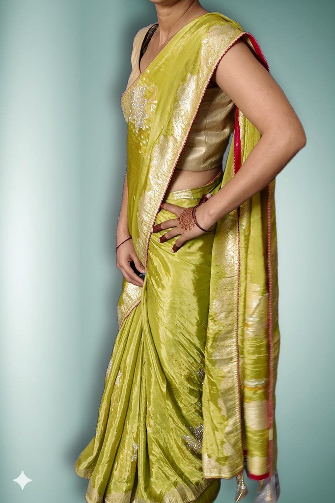 Jade Regal Timeless Elegance Saree