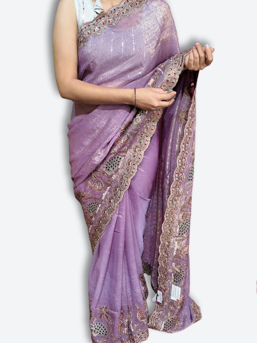 Amethyst Radiant Majestic Elegance Saree
