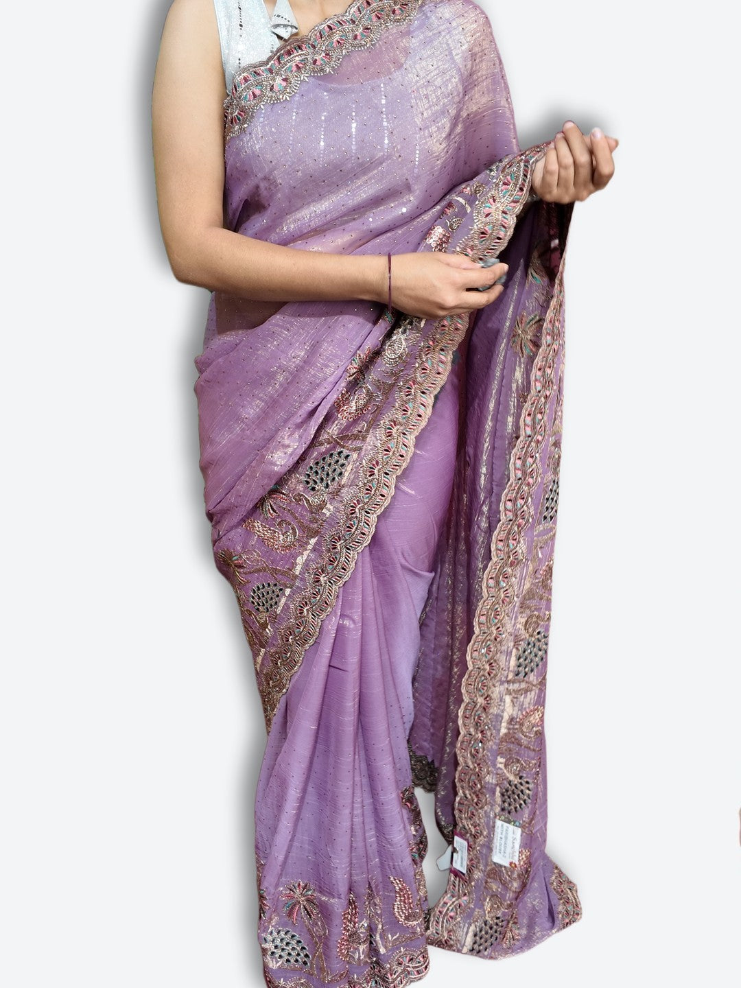 Amethyst Radiant Majestic Elegance Saree