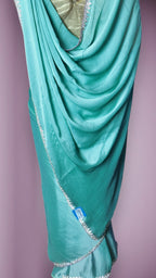 Mint Ethereal Regal Luxe Saree