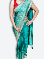 Emerald Regal Opulent Heritage Saree