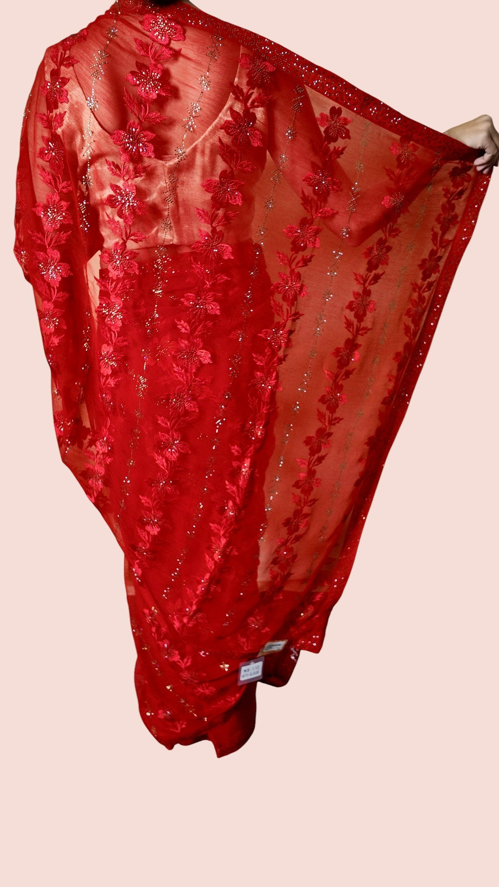 Crimson Regal Opulent Glamour Saree