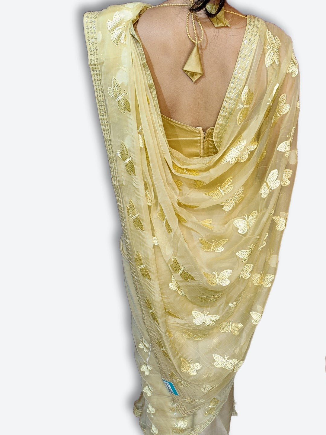 Canary Ethereal Regal Elegance Saree