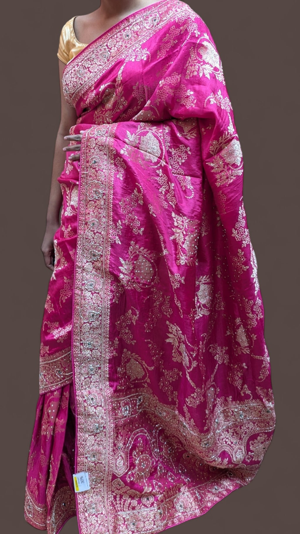 Fuchsia Regal Opulent Heritage Saree