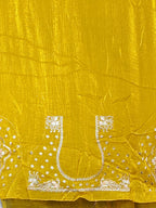 Saffron Majestic Couture Bloom Saree
