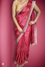 Fuchsia Regal Timeless Elegance Saree