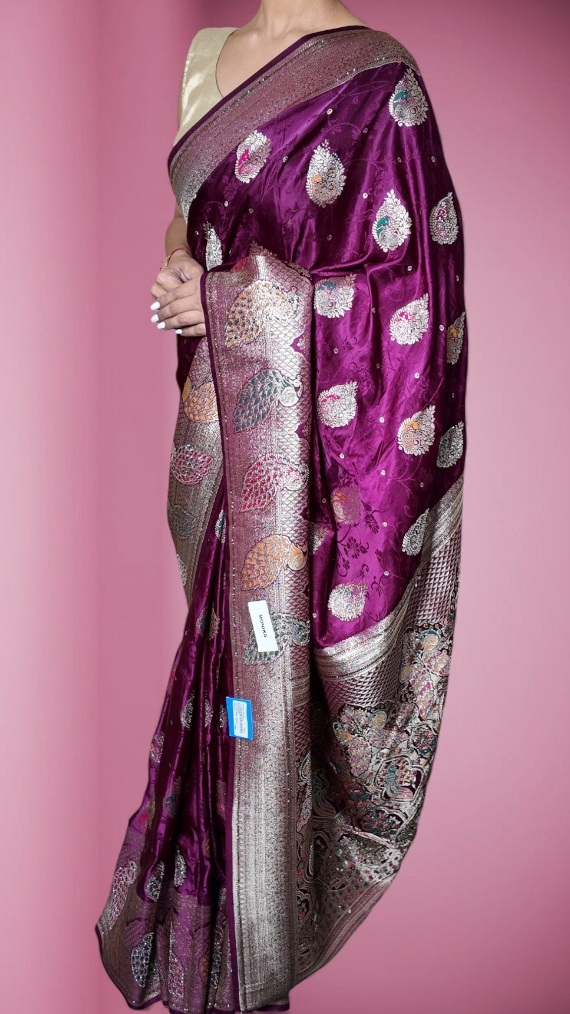 Amethyst Regal Heritage Luxe Saree