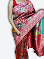 Fuchsia Regal Opulent Heritage Saree