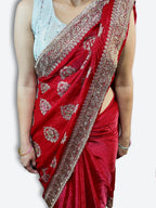Crimson Regal Exquisite Heritage Saree