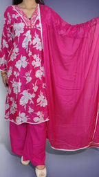 Fuchsia Majestic Couture Bloom Suit