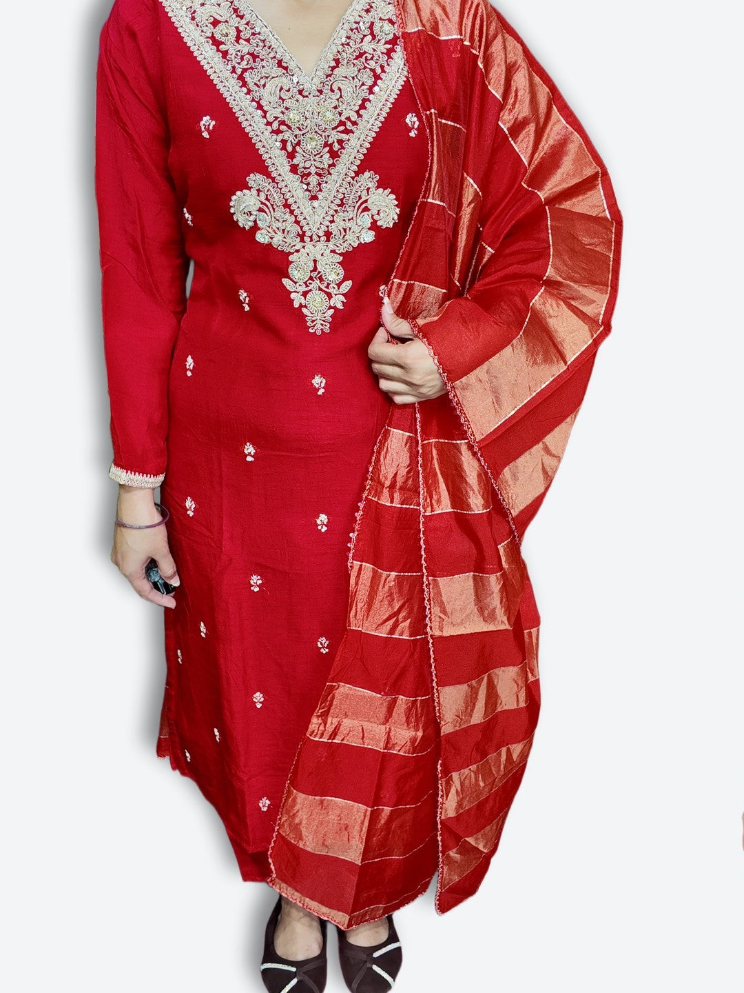 Crimson Regal Opulent Elegance Suit