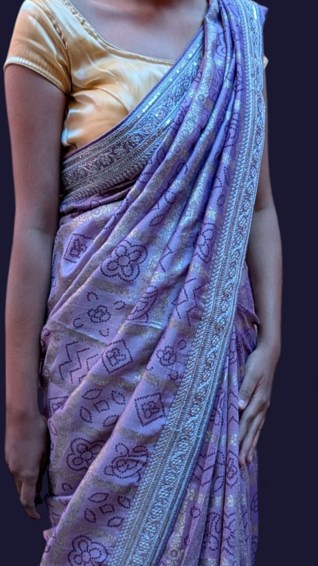 Orchid Regal Opulent Essence Saree