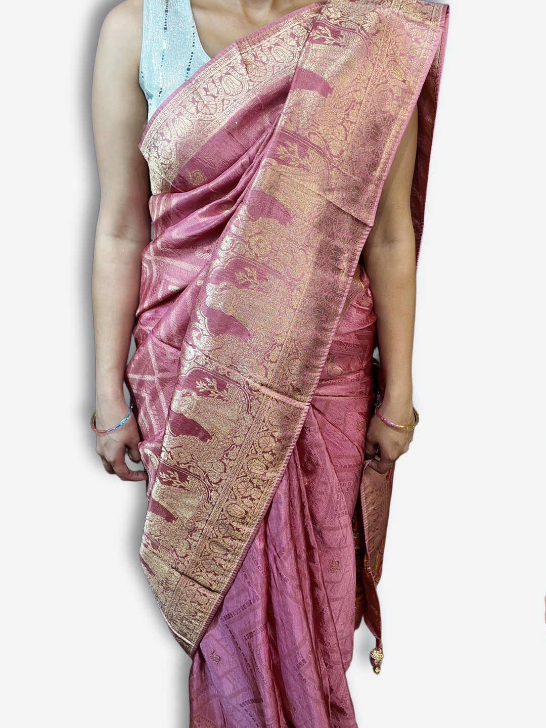 Rose Majestic Couture Bloom Saree
