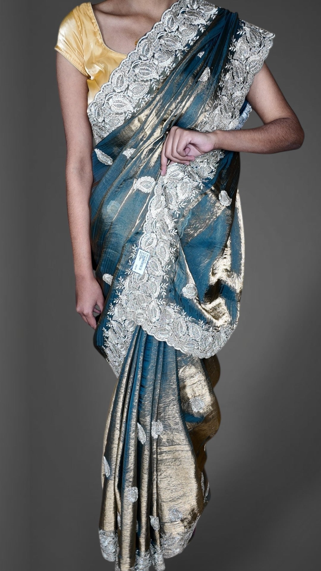 Jade Regal Exquisite Couture Saree