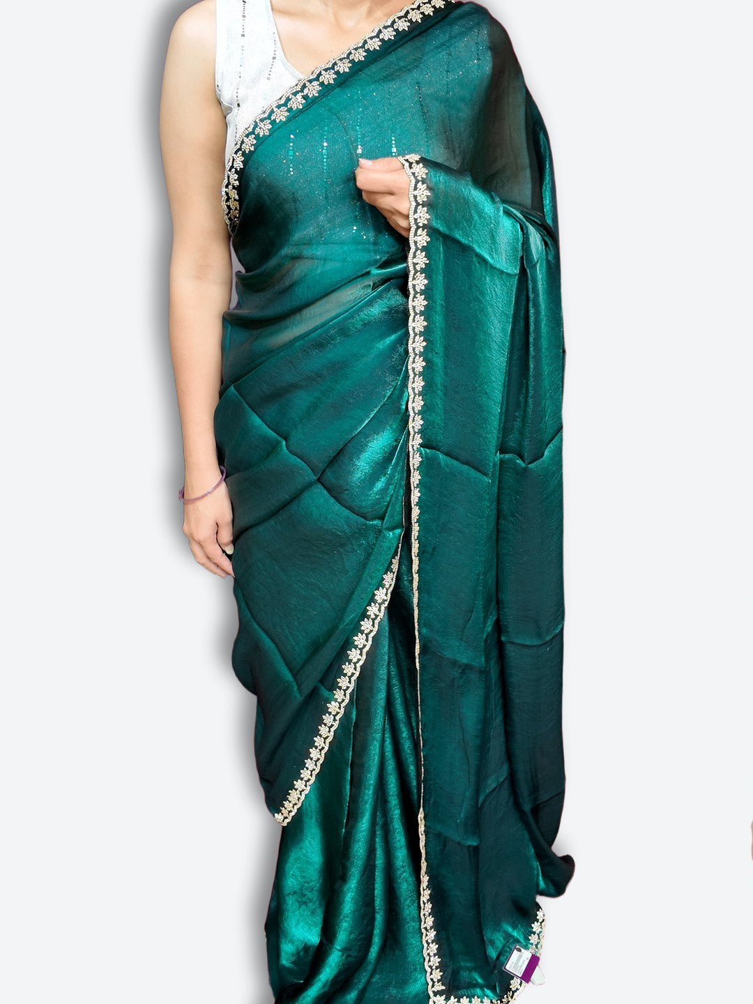 Saffron Regal Radiant Elegance Saree