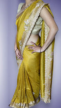 Saffron Regal Opulent Heritage Saree