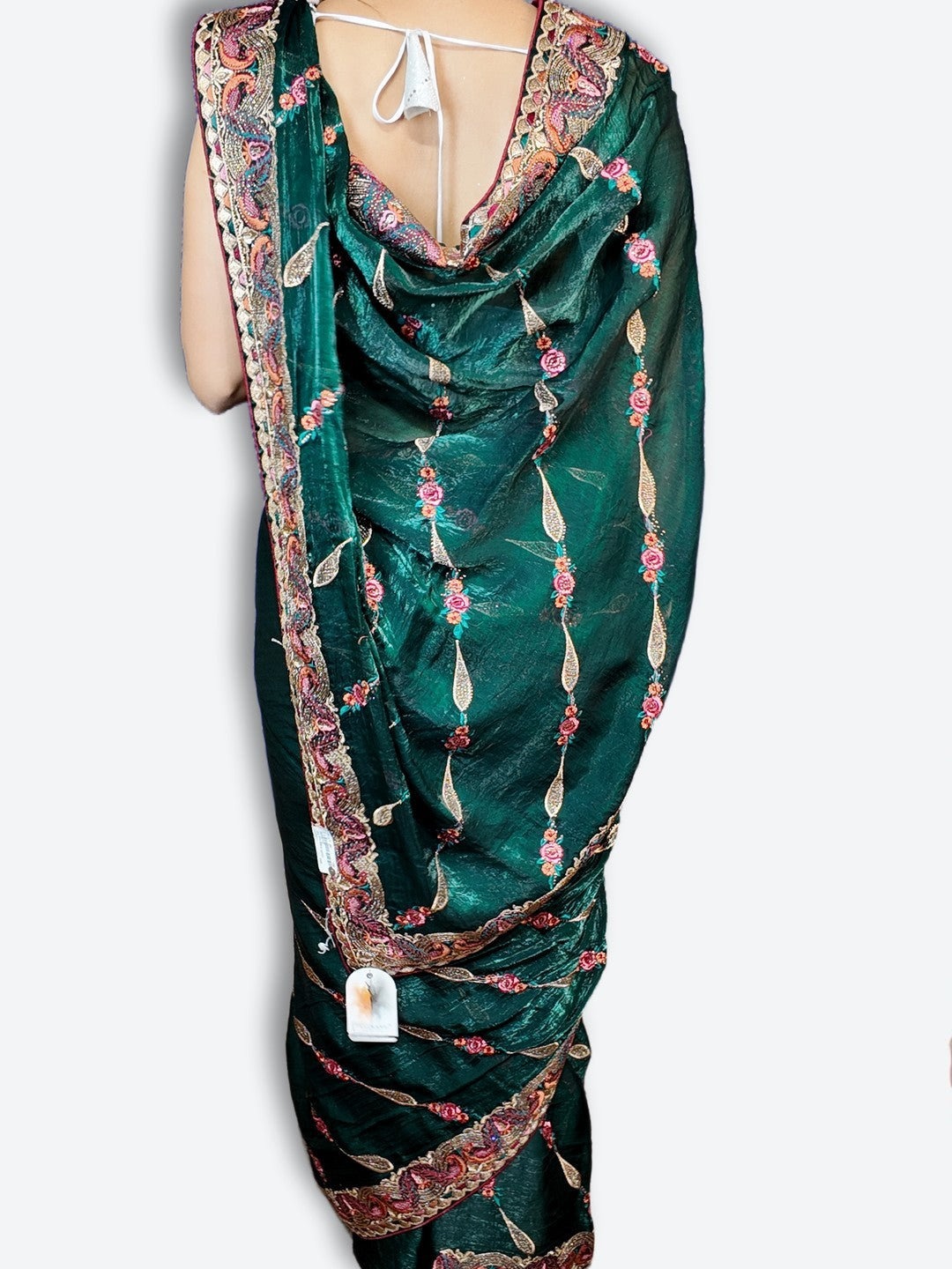 Emerald Regal Opulent Heritage Saree