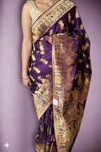 Amethyst Regal Heritage Luxe Saree
