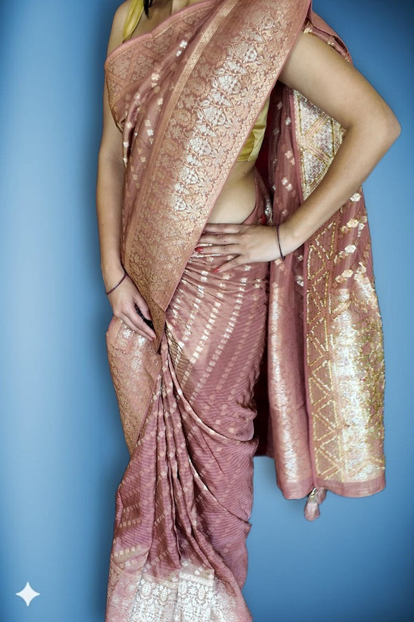 Rose Regal Heritage Luxe Saree