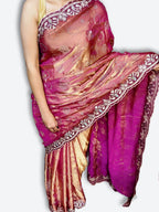 Fuchsia Majestic Radiant Couture Saree