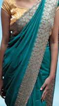 Emerald Majestic Heritage Luxe Saree
