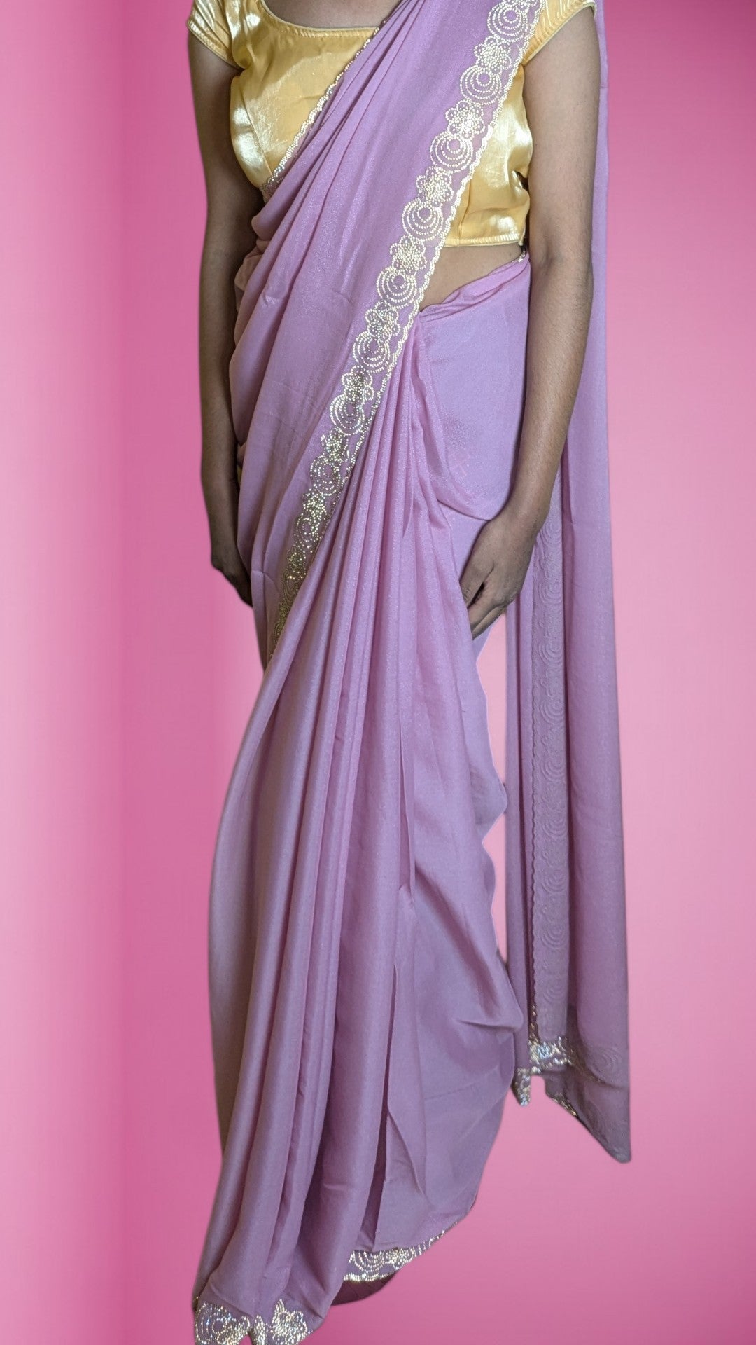 Orchid Ethereal Regal Elegance Saree