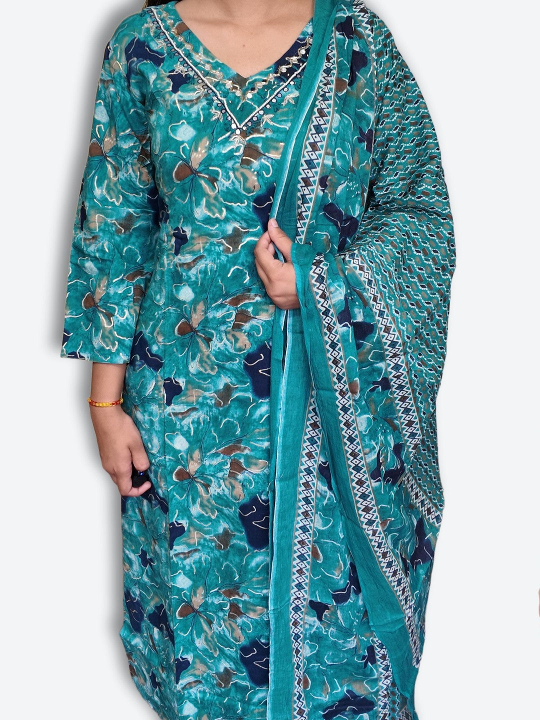 Jade Regal Couture Bloom Suit