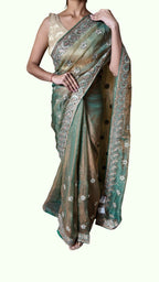 Jade Majestic Heritage Luxe Saree