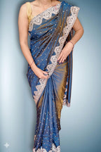 Sapphire Regal Opulent Elegance Saree