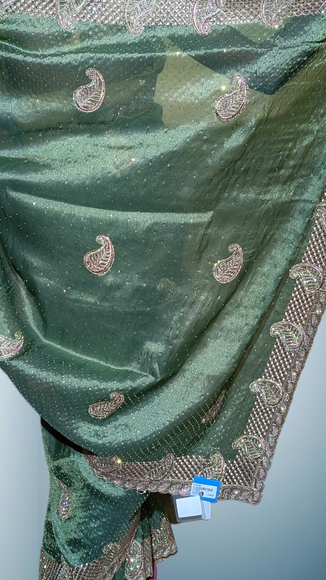 Emerald Regal Opulent Heritage Saree