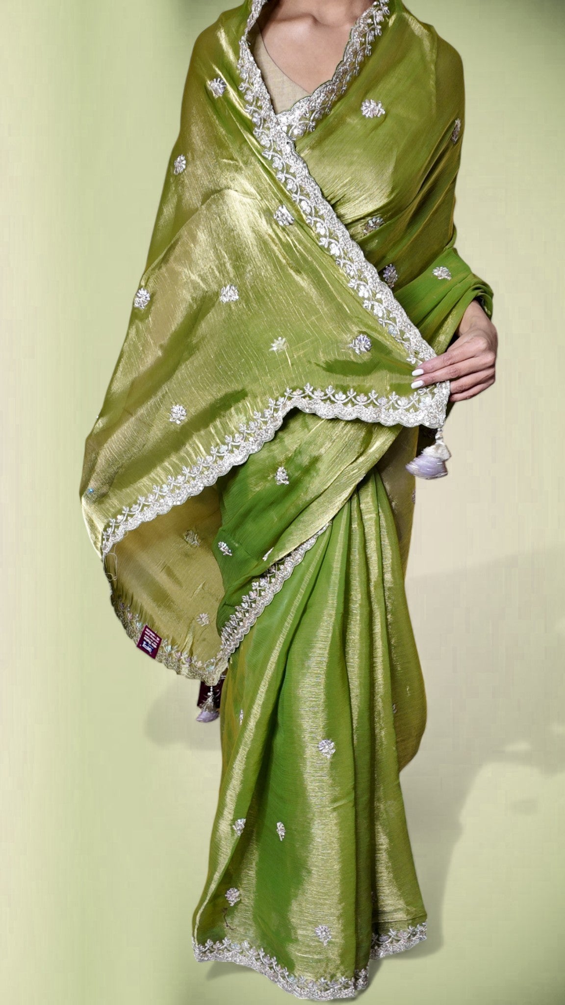 Jade Radiant Heritage Luxe Saree