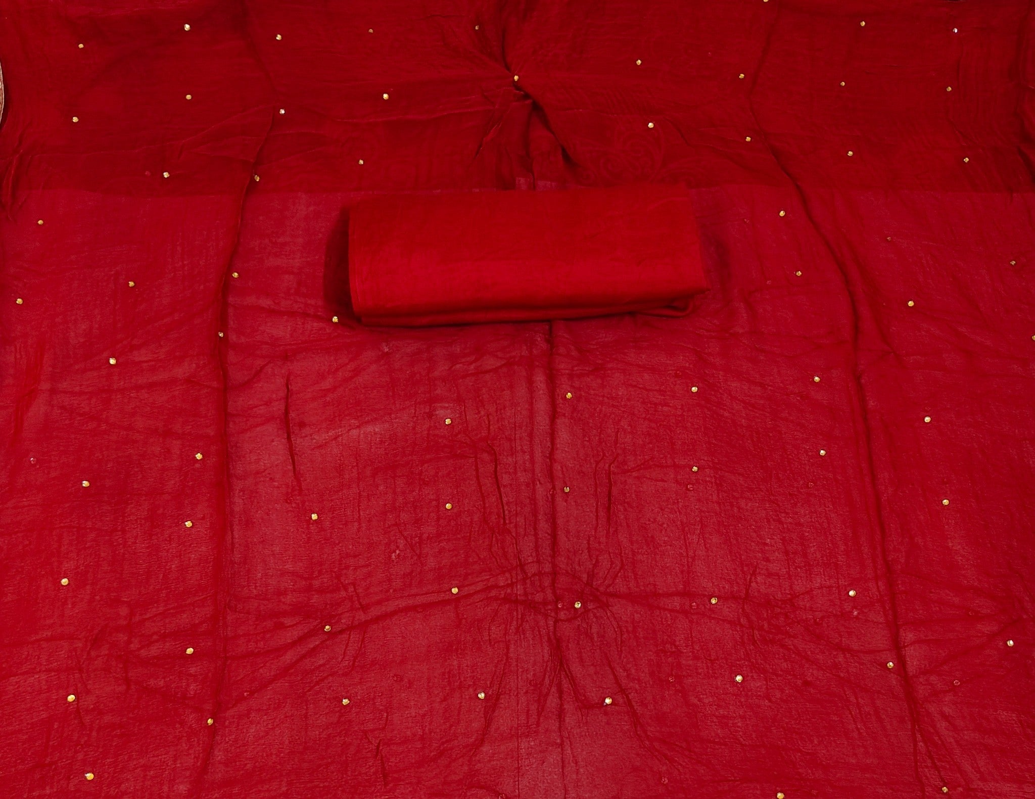 Crimson Regal Opulent Couture Saree