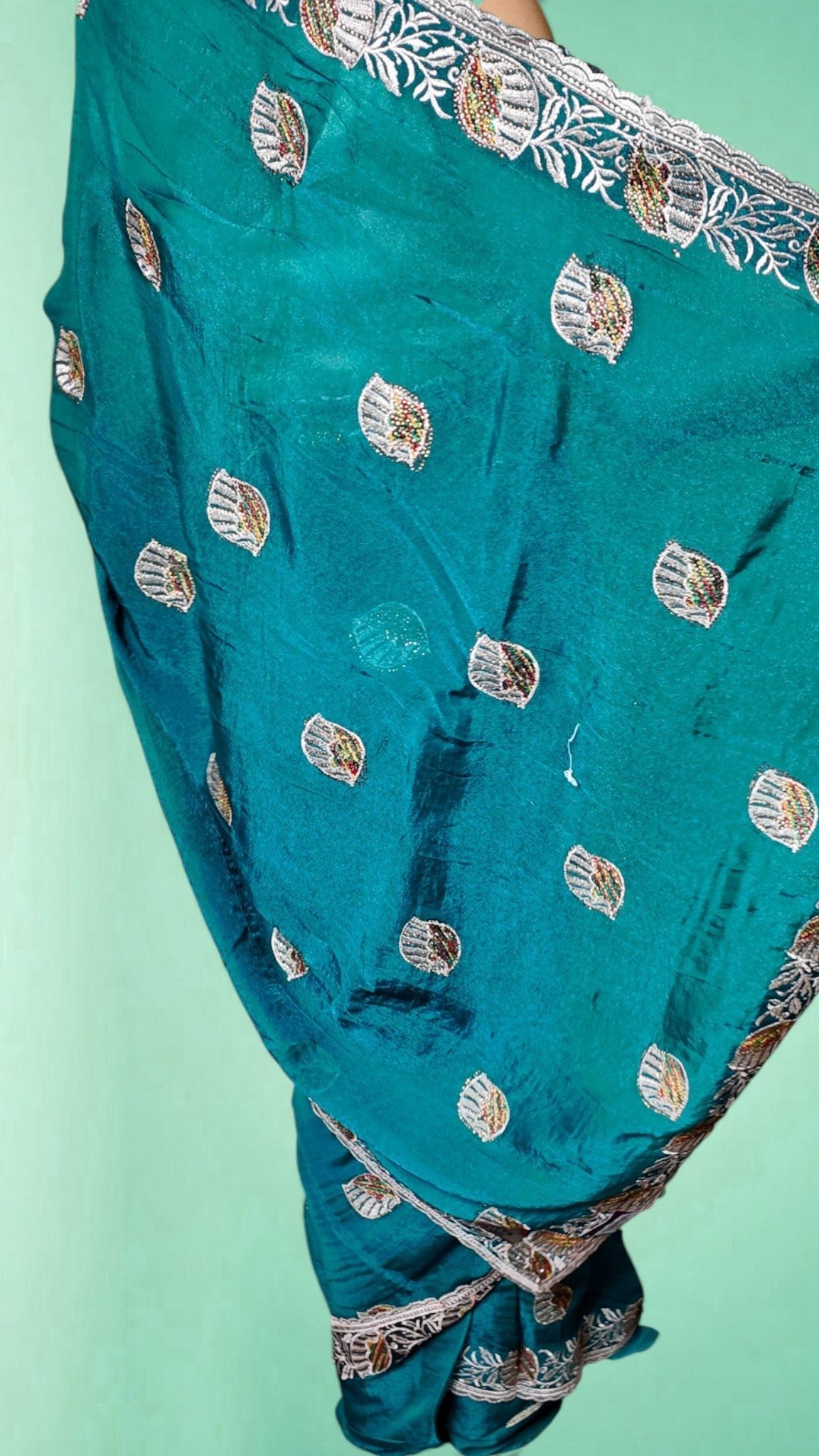 Jade Regal Opulent Essence Saree