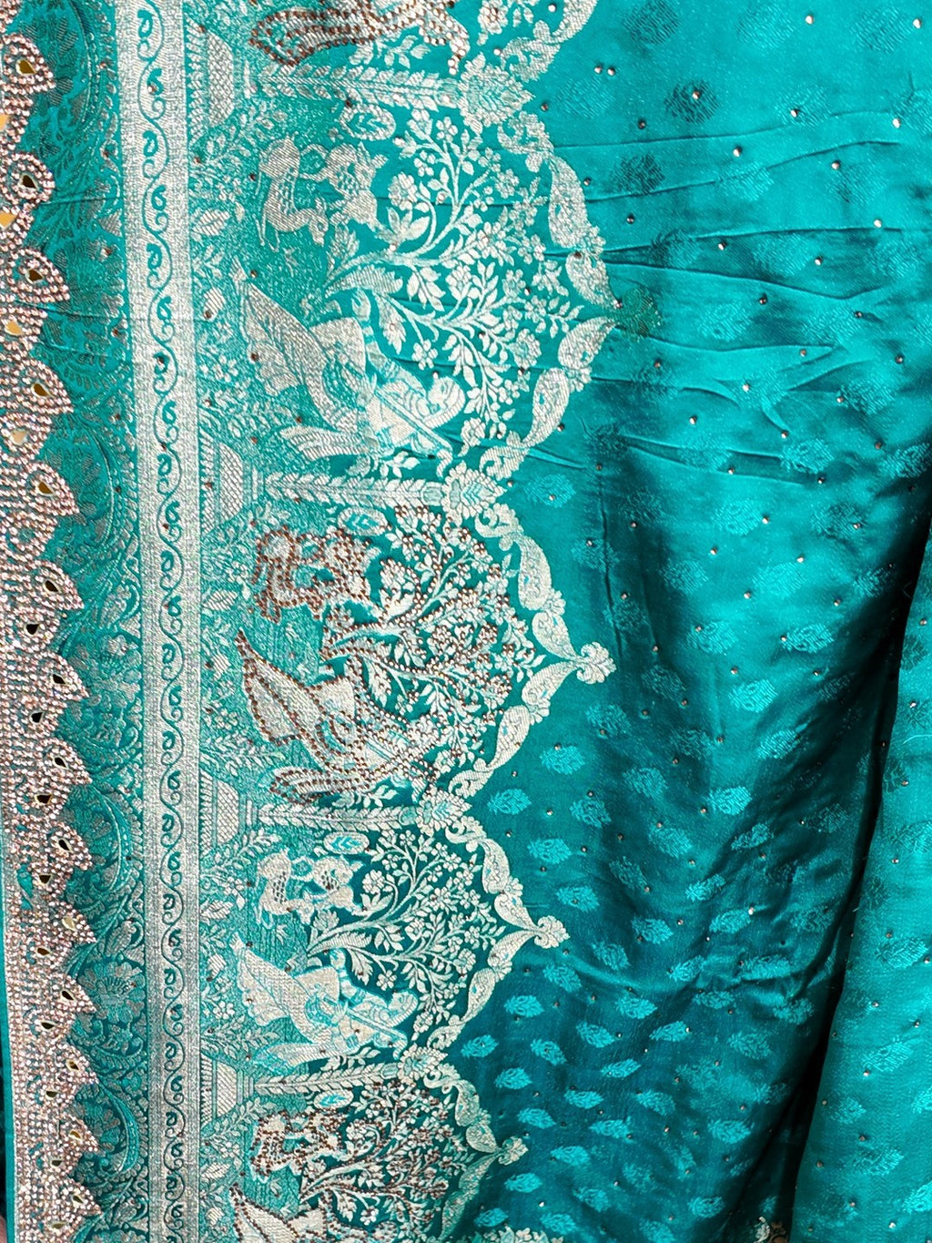 Emerald Regal Opulent Heritage Saree