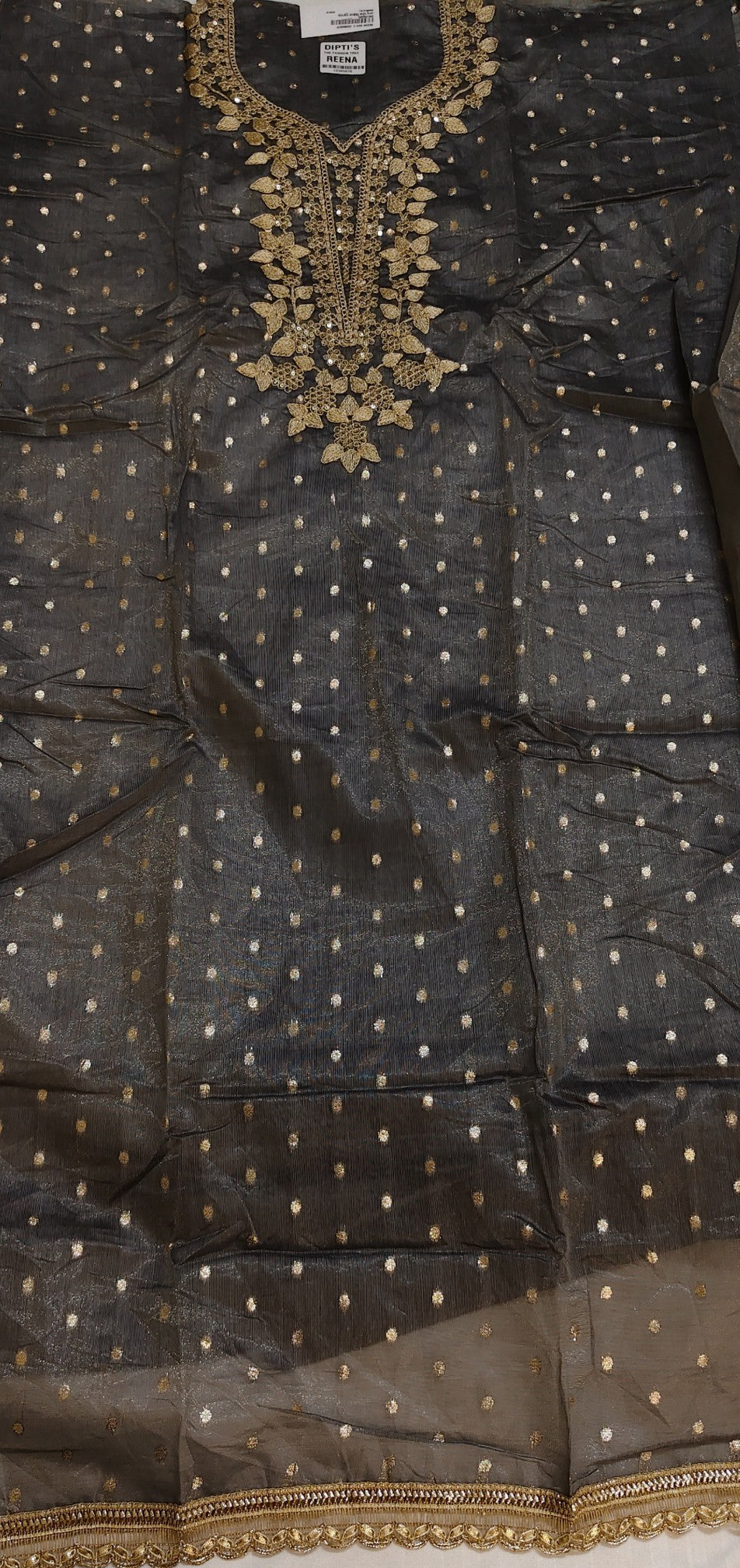 Charcoal Opulent Heritage Charm Suit