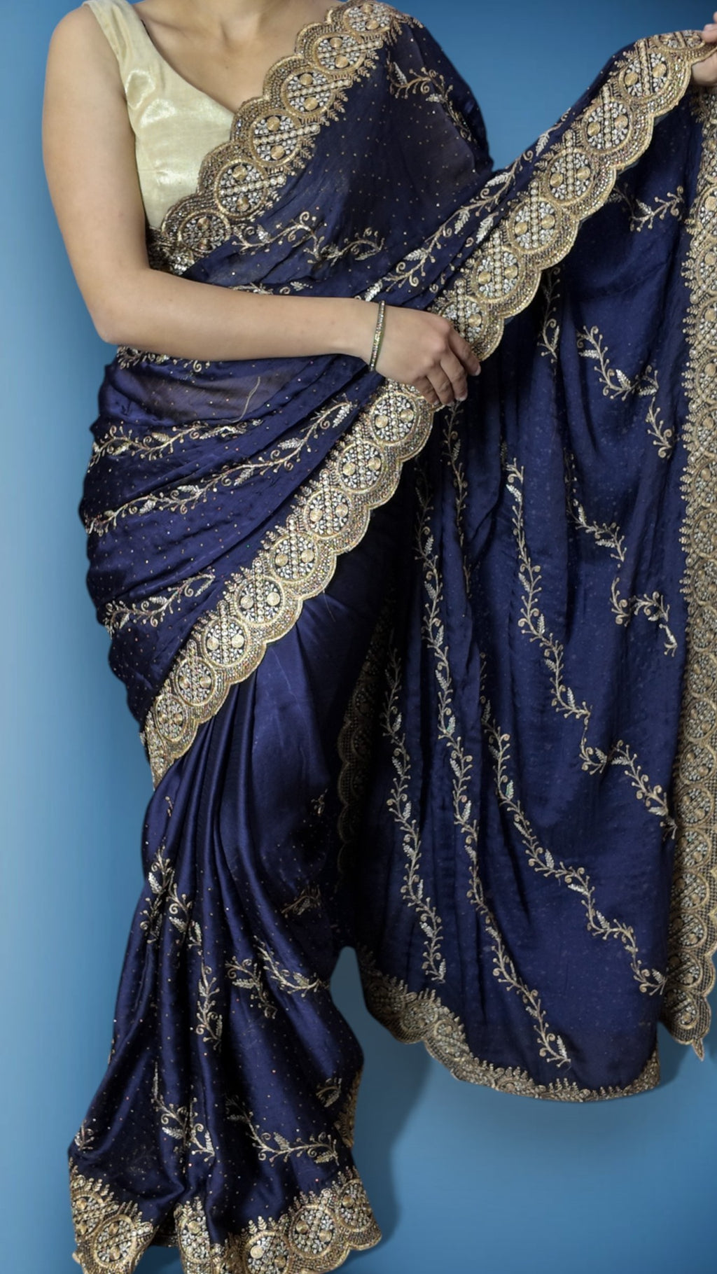Fuchsia Regal Opulent Heritage Saree