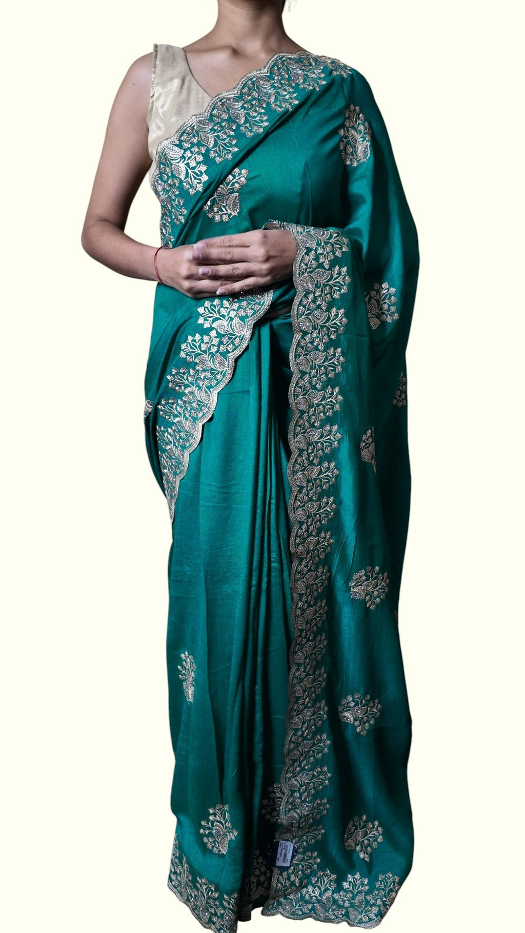 Emerald Regal Exquisite Heritage Saree