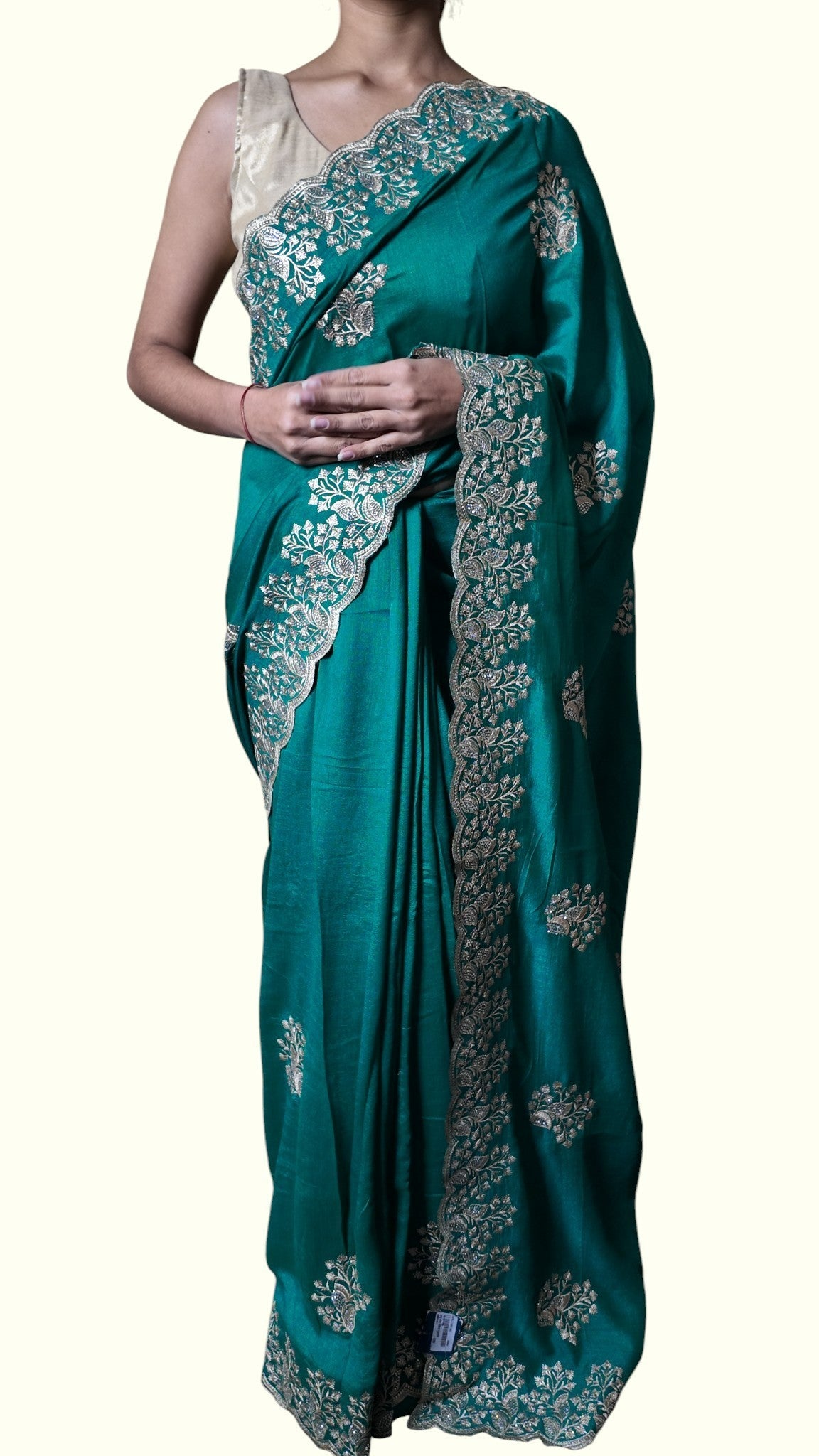 Emerald Regal Exquisite Heritage Saree