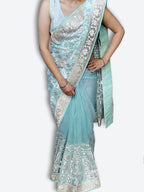 Azure Regal Timeless Elegance Saree