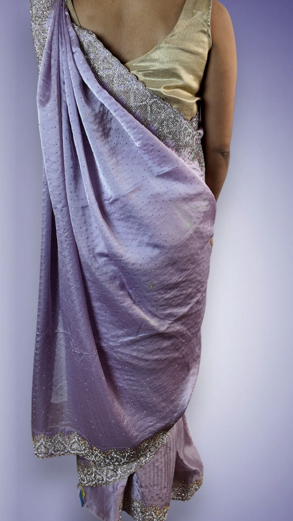Sapphire Regal Opulent Mystique Saree