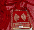 Crimson Regal Opulent Couture Saree