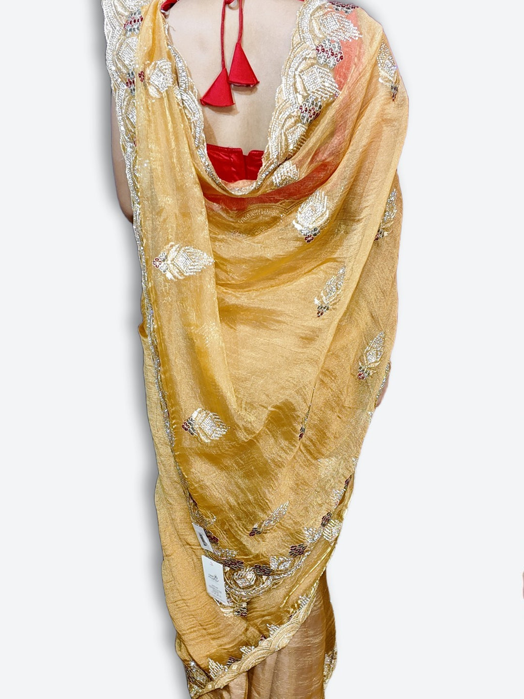Champagne Regal Exquisite Heritage Saree